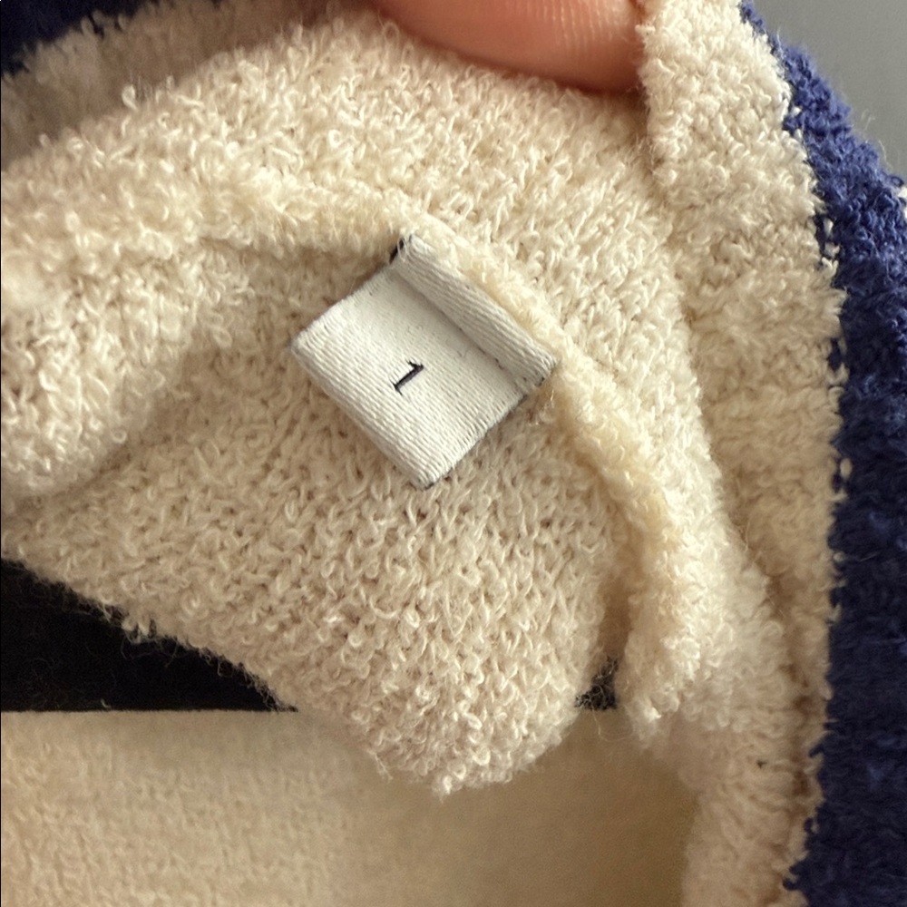 Sandro Paris Vanille S84 Varsity-Style Cardigan Sz 1 - Picture 3 of 11